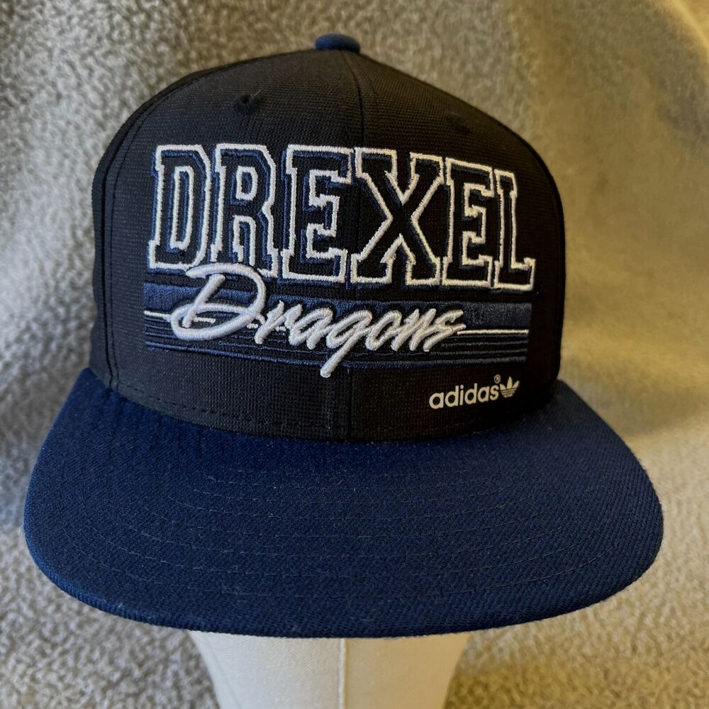 Drexel Dragons Adidas Adult Adjustable SNAPBACK‎ Cap Hat NCAA  Spellout Logo